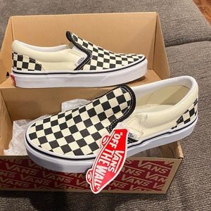 Brand new in box classic slip on Vans